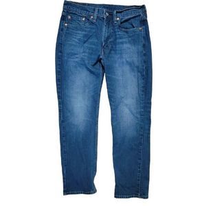 Levis Mens Jeans Size 32x32 514 Straight Blue